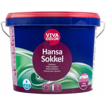 Krāsa soclim Hansa Sokkel 2,7 l — VIVACOLOR