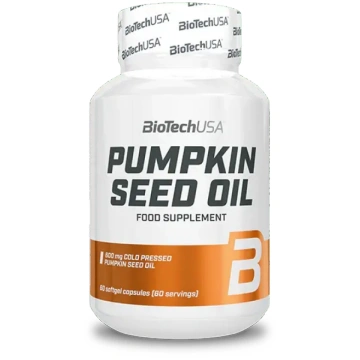 BioTechUSA Pumpkin Seed Oil 60 kapsulas