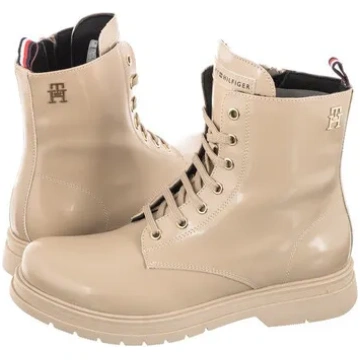 Tommy Hilfiger Lace-Up Bootie Beige T4A5-32411-145
