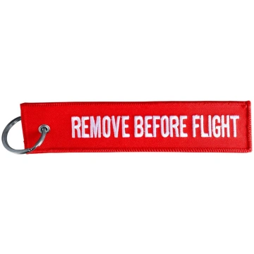 Keychain Remove Before Flight