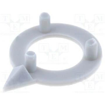 Pointer; polyamide; grey; 10mm; -20÷70°C | G10W-G 