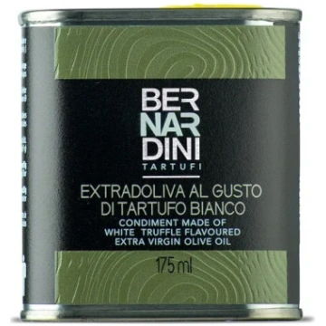 White truffle oil in can 175 ml