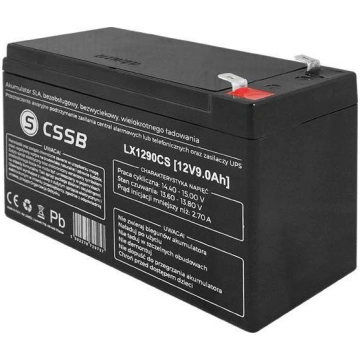 CSSB Akumulator zelowy 12V 9Ah LX1290CS (590227072