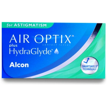 AIR OPTIX plus HydraGlyde for Astigmatism (6 lēcas