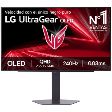 LG 27GX704A-B 27" UltraGear OLED Gaming Monitor, 2