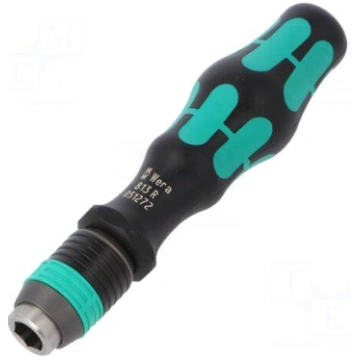 Screwdriver handle | with quick-release chuck | 90