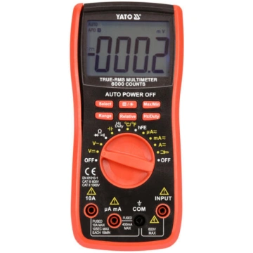 Digitālais multimetrs 0-600V YT-73085 YATO (YT-730