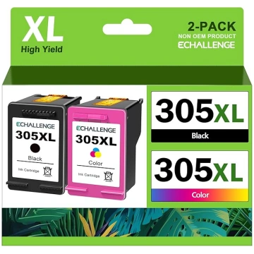 ECHALLENGE 305 XL kasetnes HP 305 printeru kasetņu