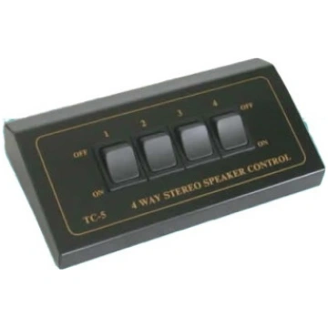 TCC TC-5 4-Way Stereo Speaker Selector
