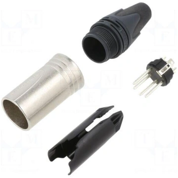 Connector: XLR | plug | male | XX | 10A | PIN: 4 |