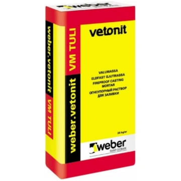 Karstumizturīga mūrjava Weber Vetonit VM Tuli 20 k