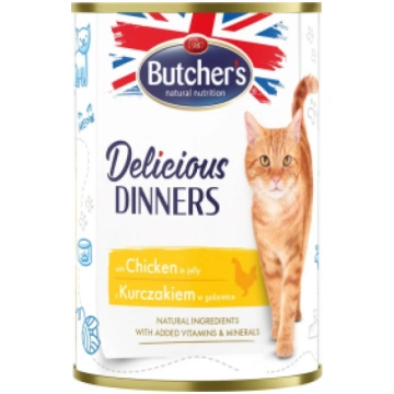 BUTCHER"S Delicious Dinners Chicken Jellied Pieces