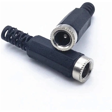 DC power socket 2.1/5.5mm - cable - Jack 5.5x2.1 O