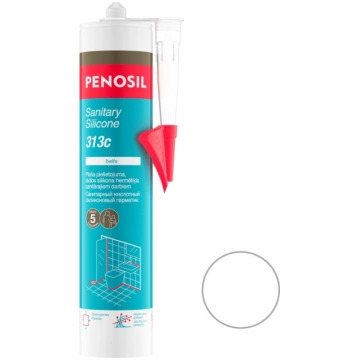 Penosil Sanitary Silicone 313 Plaša pielietojuma s