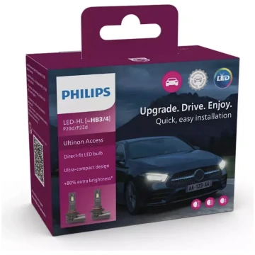 Philips Auto Led Spuldze HB4 HB3 12Voltu P20d P22d