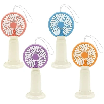 Pārnēsājams mini ventilators, 4 paku maza un jaudī
