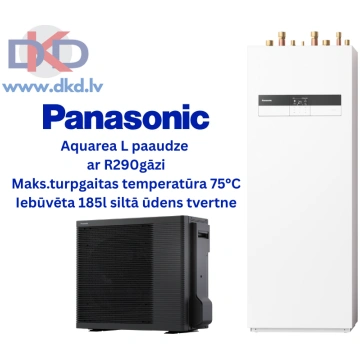 Panasonic Aquarea 5kW gaiss / ūdens siltumsūknis L