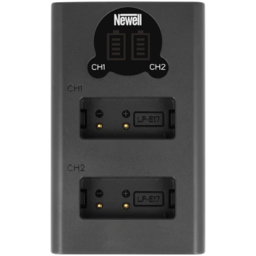 Newell DL-USB-C Dual Channel Charger for LP-E17