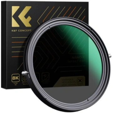 K&F Concept CPL + Variable ND Filter - Nano X ND2-