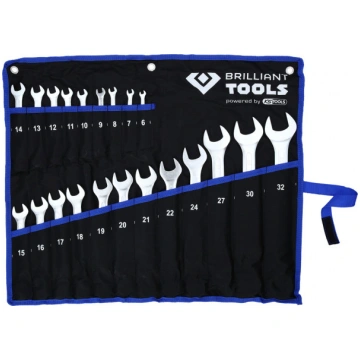 BRILLIANT TOOLS Kombinēto uzgriežņu atslēgu komple