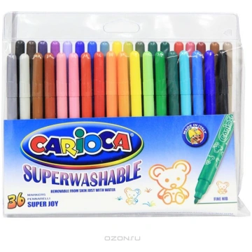 Carioca JOY Flomasteri 36 krāsas Mattel/Tactic/Has