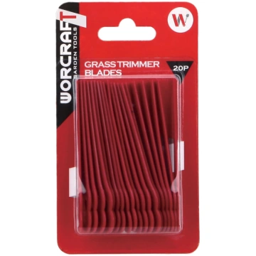 Nylon blade set 20pcs for grass trimmer WORCRAFT