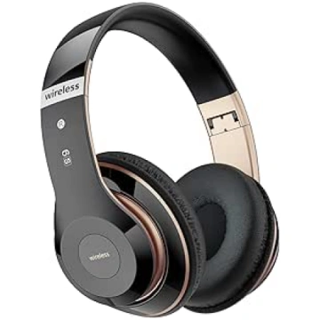 Lankey Sound Wireless Headphones with 6 EQ Modes, 