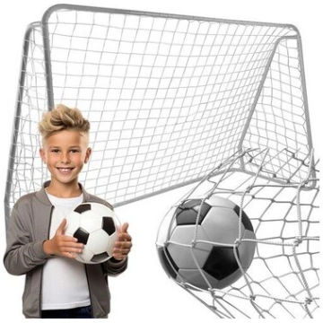 Trizanda metāla futbola vārtu tīkls