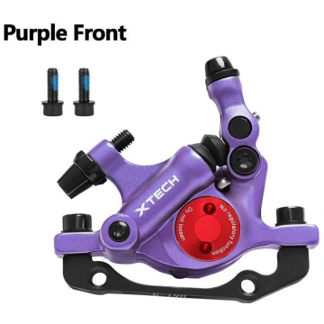 Front purple ZOOM XTECH HB100 Hydraulic Disc Brake