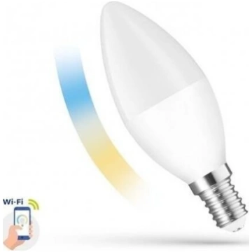 Smart Led spuldze E14 5w Cct Dim Wi-fi Nav norādīt