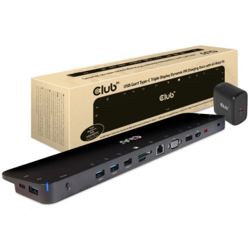 CLUB3D UNIVERSAL USB Gen1 Type-C Triple Display Dy
