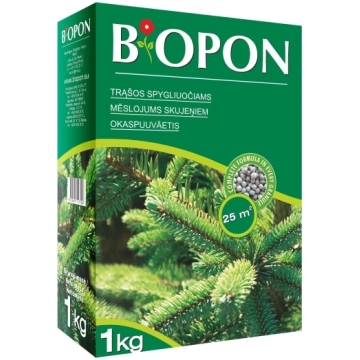 Egļu mēslojuma granulas BIOPON, 1 kg