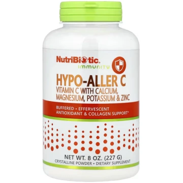 NutriBiotic, Immunity, Hypo-Aller C, Vitamin C wit