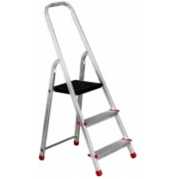 Kāpnes vienpusējās mājsaimniecības trepes, 125 cm 