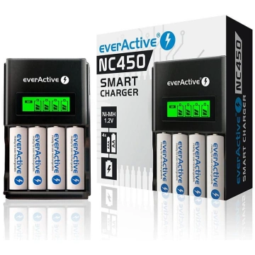 Charger everActive NC-450 Black Edition NC450B