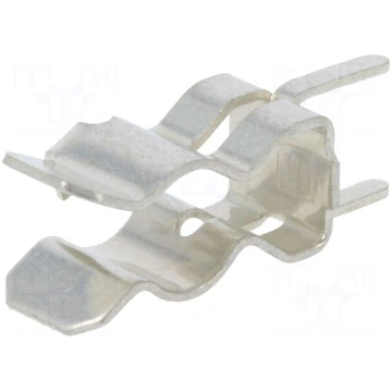 Fuse clips | cylindrical fuses | Mounting: THT | 5