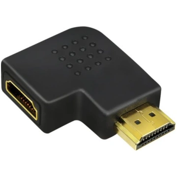 Logilink HDMI Adapter, AM to AF in 90 degree flat