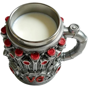 Motortasse krūze – 350 ml svaigiem dzērieniem – ar
