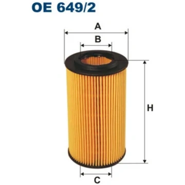 FILTRON Eļļas filtri OE 649/2