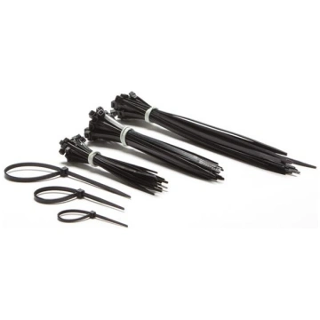 NYLON CABLE TIE SET - BLACK (75 pcs) | ECTBMIX | 5