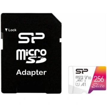SILICON POWER memory card Elite Micro SDXC 256GB U