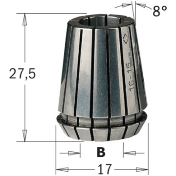 Canga CMT ER16 184.070.16; 7 mm