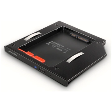 AXAGON Optical disk drive caddy for 2.5“ SSD/HDD. 