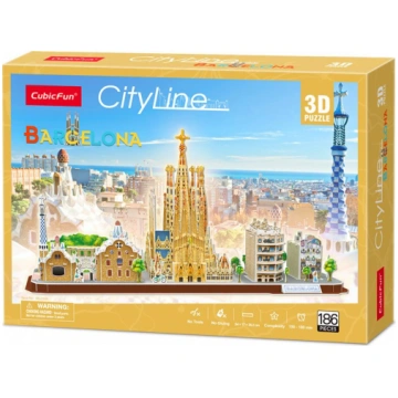 CUBICFUN 3D puzle „Barselona“ MC256H