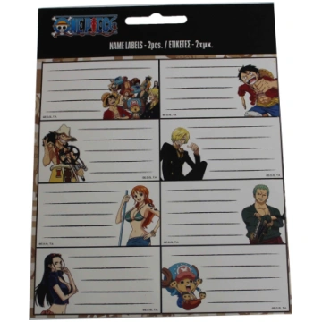 ONE PIECE Name labels, 775-25046