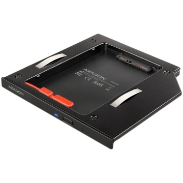 AXAGON RSS-CD09 2.5"" SSD/HDD caddy into DVD slot,