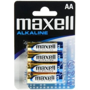 MAXELL Battery alkaline LR6 4 pieces MAL