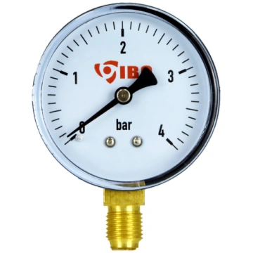 Manometrs radiālais 1/4" diametrs 60 mm (0-4 bar)