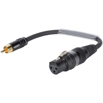 Sommer Cable RCA Male - XLR 3p Female 0.15m pāreja