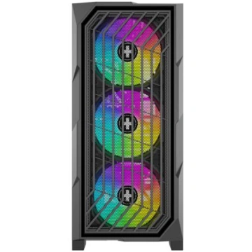 Case, XILENCE, ATX/micro ATX/Mini-ITX, Black, Midi